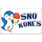 Signmission Sno Kones Banner Heavy Duty 13 Oz Vinyl with Grommets Single Sided B-60 Sno Kones - alternate 1